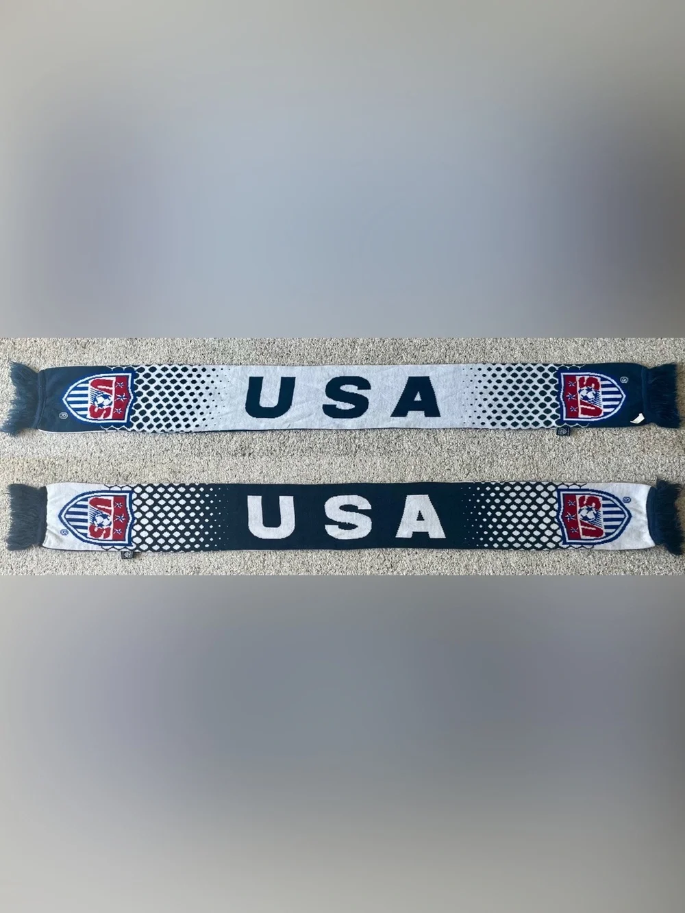 USA National Team Retro Logo Soccer Scarf